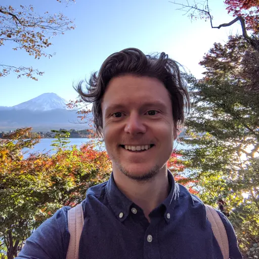 Picture of Dan Strandberg at Mount Fuji